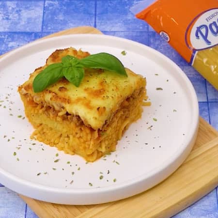 Lasagna de spaghetti