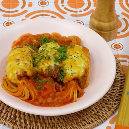 Spaghetti con carne molida